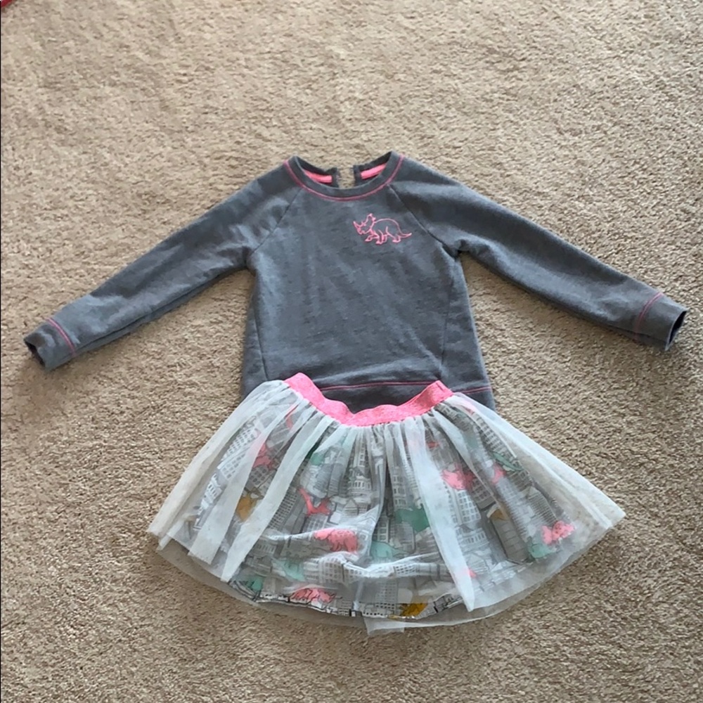 Dinosaur Tutu skirt and top